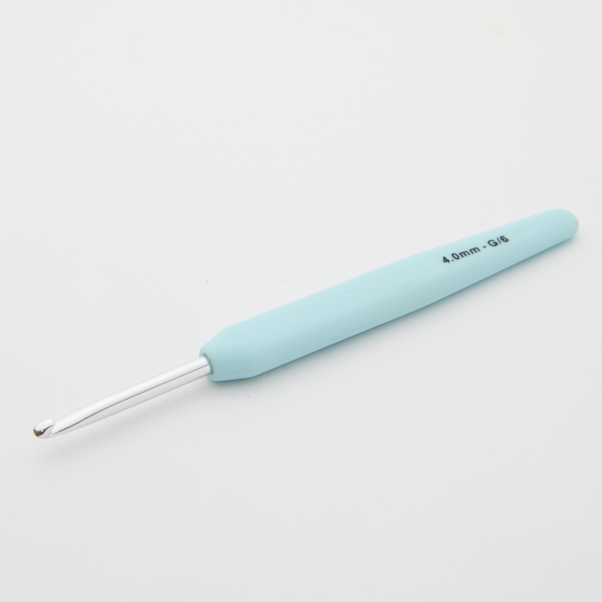 Крючок для вязания алюминиевый односторонний Waves KnitPro, 4.00мм 30939