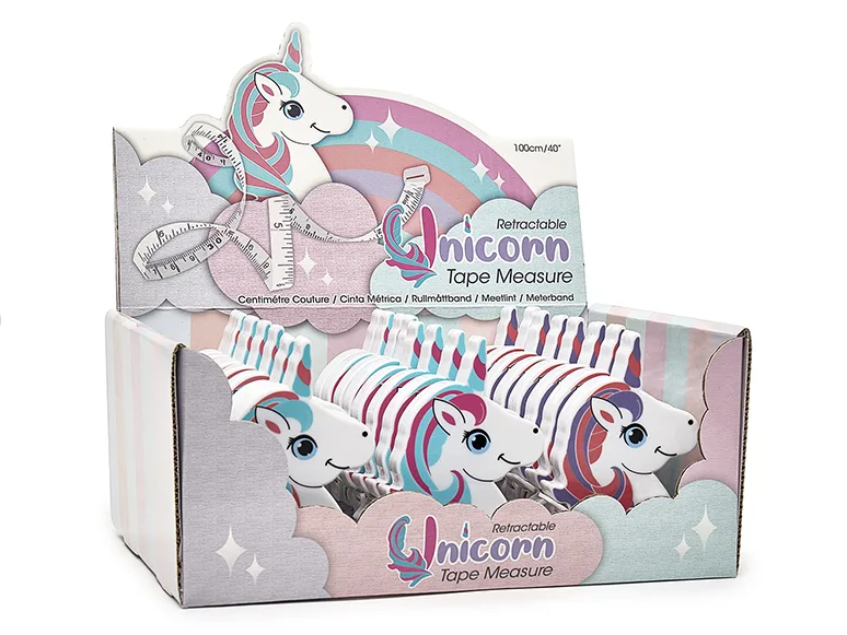 Сантиметр-рулетка "Hemline" +253.UNI.DB "Единорог"длина 100 см