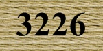 мулине "Gamma"  х/б 24 x 8 м 3226, бежевый