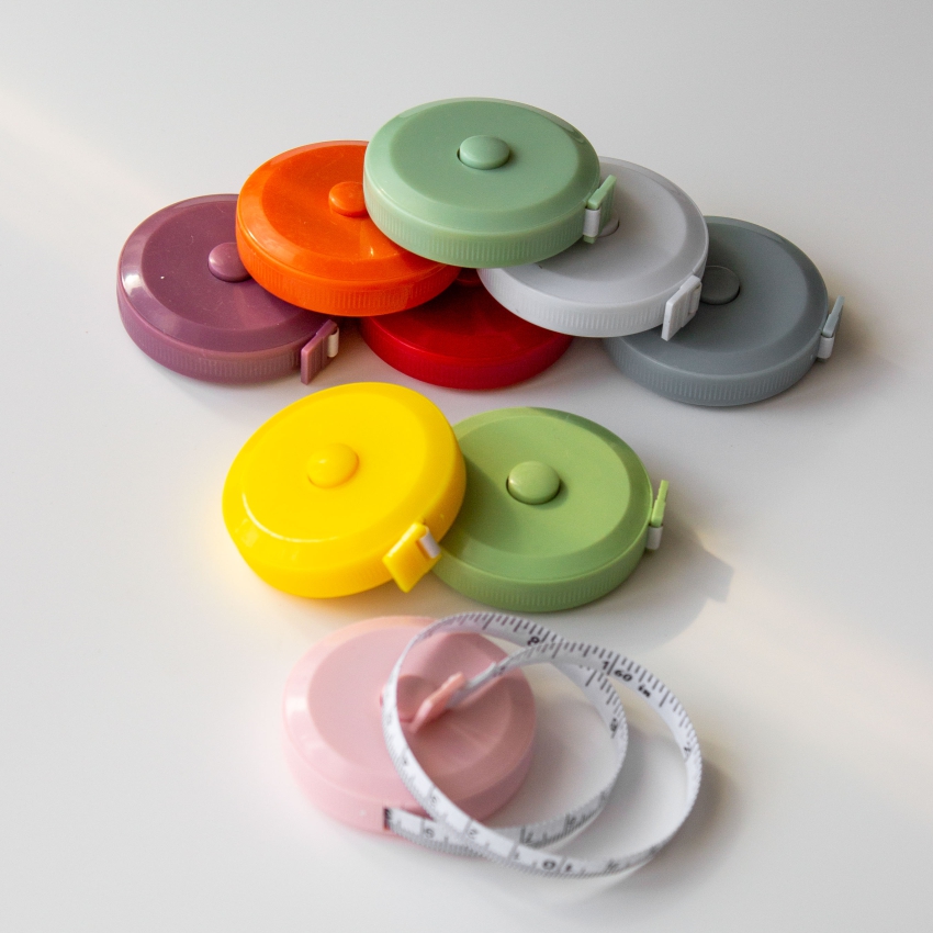 4AL-112 Сантиметровая лента-рулетка, 150 см, цв. ассорти