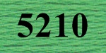 мулине "Gamma"  х/б 24 x 8 м 5210,зеленый