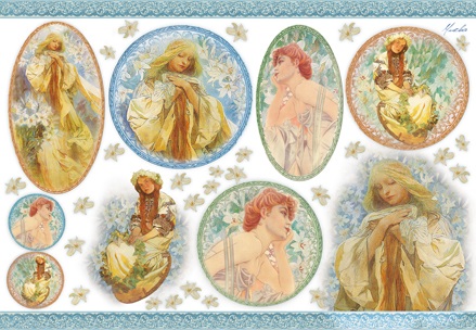 Бумага рисовая для декупажа Stamperia, 1 лист, 48*33 см Муха