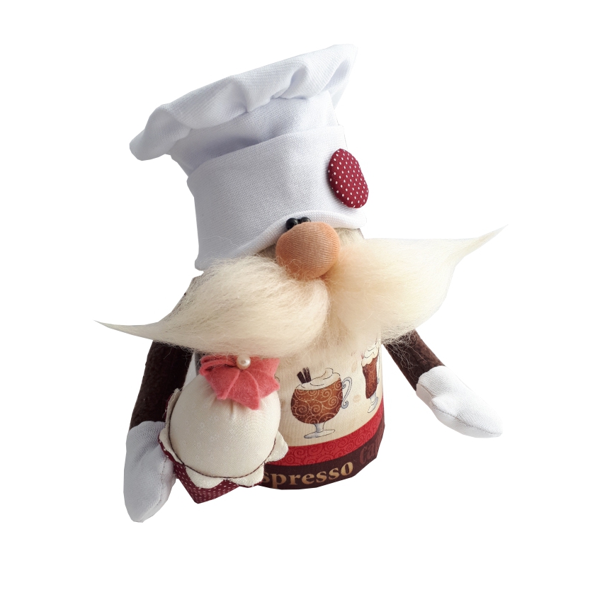 Набор для изготовления игрушки Ваниль ГИП-01 "Поварёнок Вкусняшка", 20 см