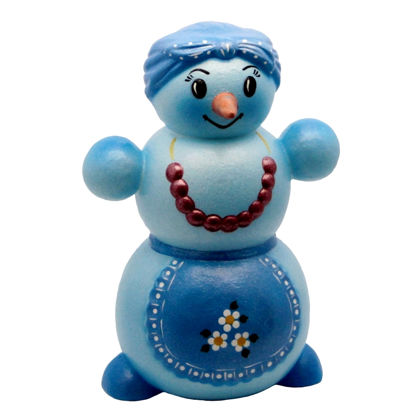 Декоративное изделие из пенопласта СНЕГОБАБА, h = 24 см