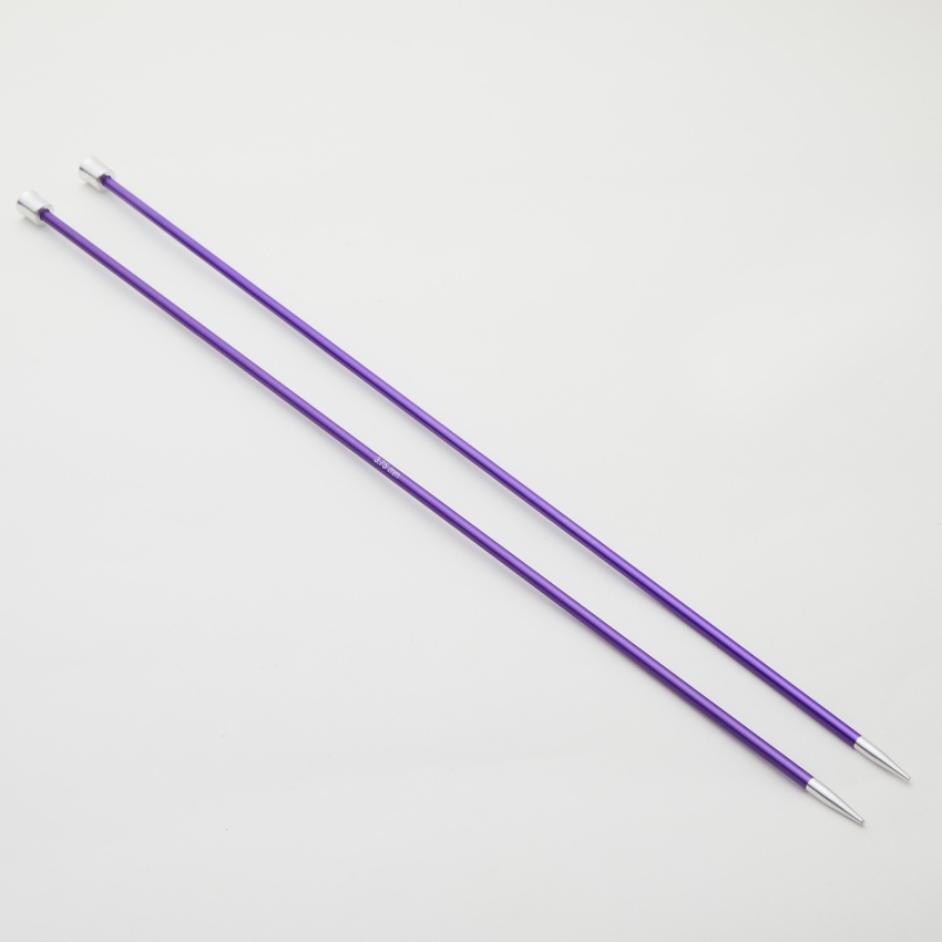 Спицы алюминиевые прямые Zing KnitPro, 35 см, 3.75 мм 47298