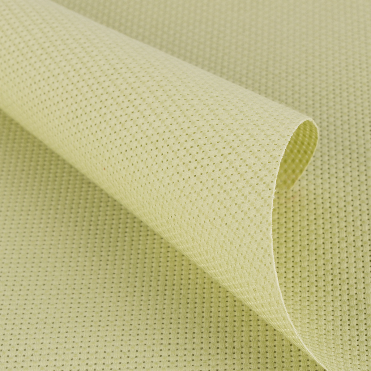 Канва К04 «Gamma» Aida №14  100% хлопок 50*50 см цв. св.оливковый