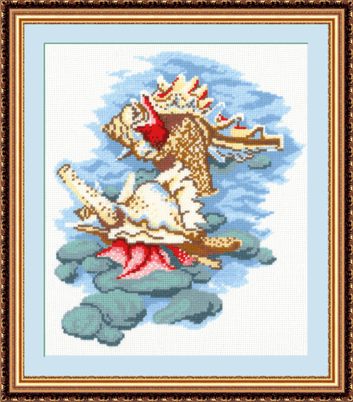 Набор для вышивания "Сделай своими руками" Ракушки 