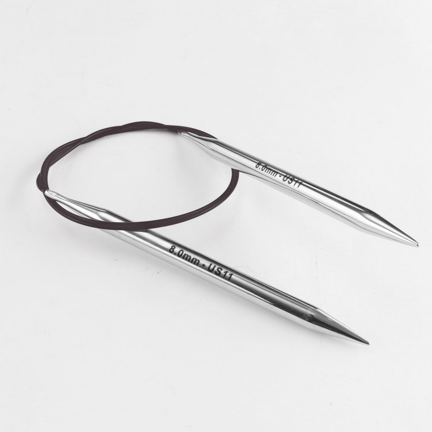 Спицы круговые латунные Nova KnitPro, 120 см, 8.00 мм 11374