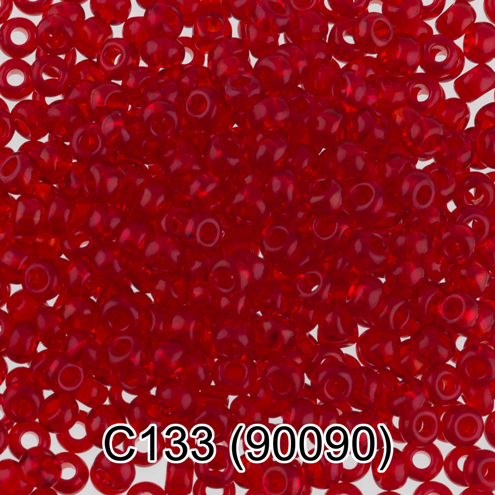 Бисер PRECIOSA - GAMMA круглый "3" 10/0=2,3 мм. фасовка 5 г*10 шт.гранат