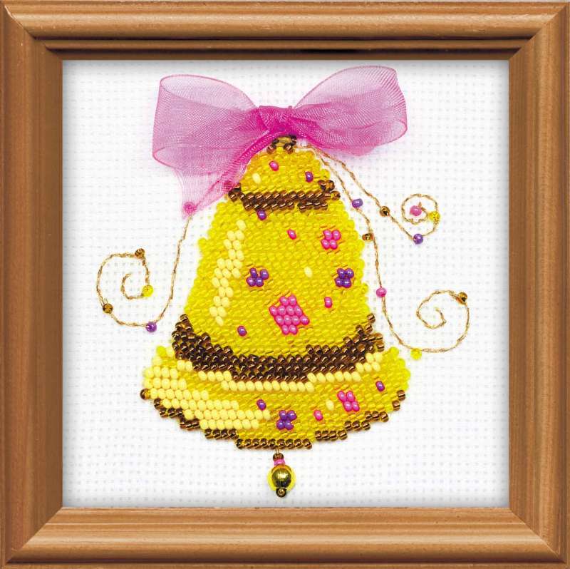 Набор для вышивания «Сотвори Сама» 1222 Счастливый звон,10х10 см