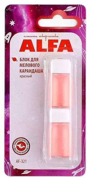 Блок запасной для мелового карандаша ALFA 