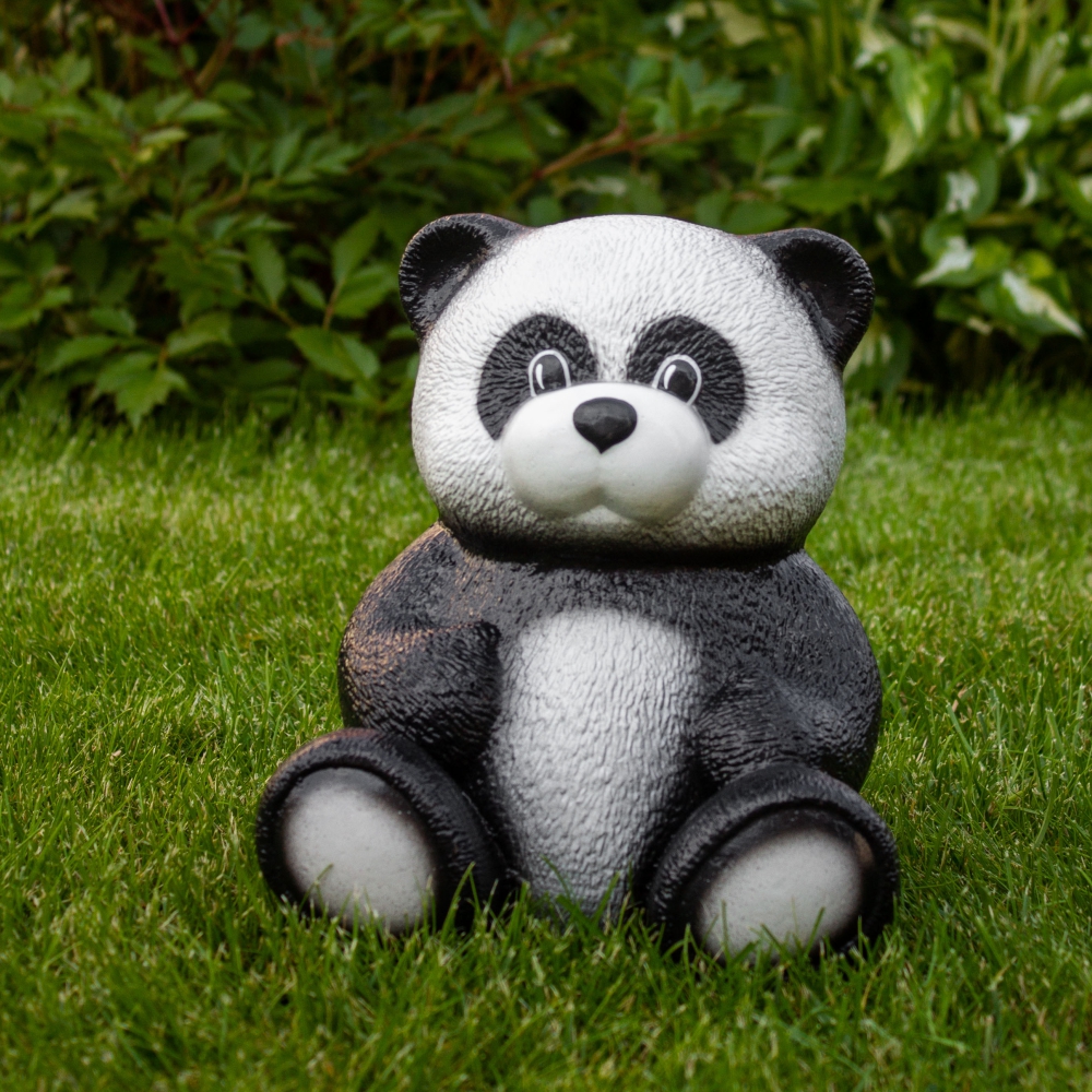 Декоративное изделие из пенопласта МЕДВЕЖОНОК «Панда» h=24см