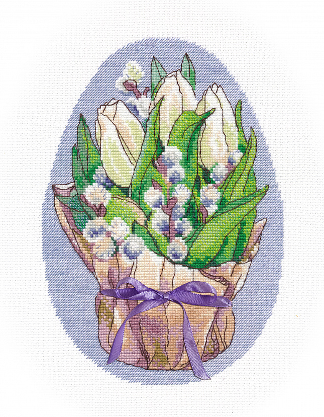 Набор для вышивания «Овен» 1467 "Нежность" 15 х 21см