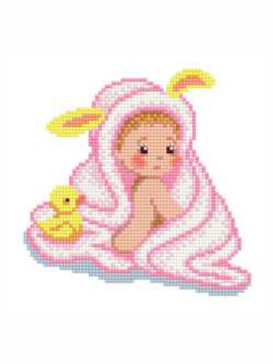 Набор для вышивания «Сделано с любовью» ДД-008 Лапочка-дочка