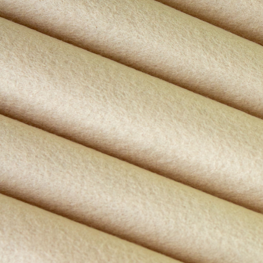 Набор декоративного фетра, 1,00 мм; 22 см х 30 см (5 листов, светло-песочный)