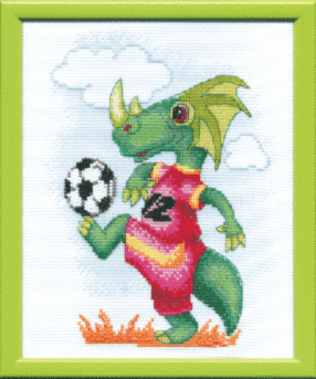 Набор для вышивания «Чарівна Мить» М-028 Дракон-футболист