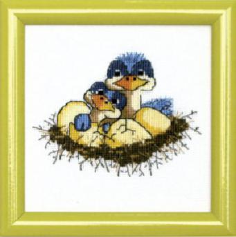 Набор для вышивания «Чарівна Мить» А-036 Птенцы