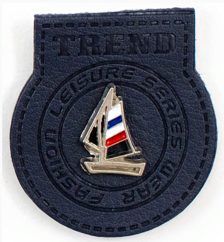 Нашивка LA76 Blue  35 х 40 мм упак/5 шт