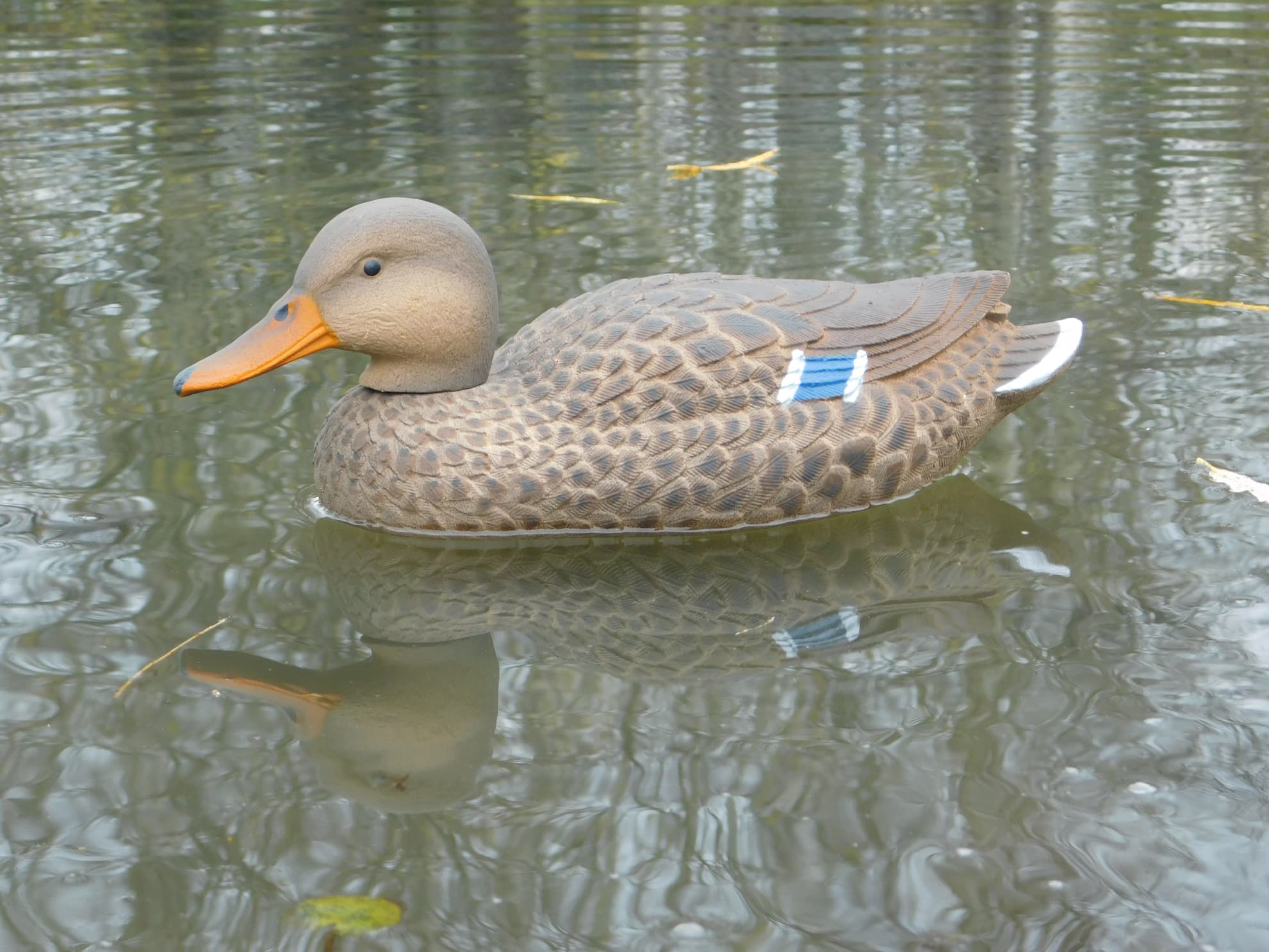 Чучело утки "Кряква утка"  (рельеф)  дл. 33 см