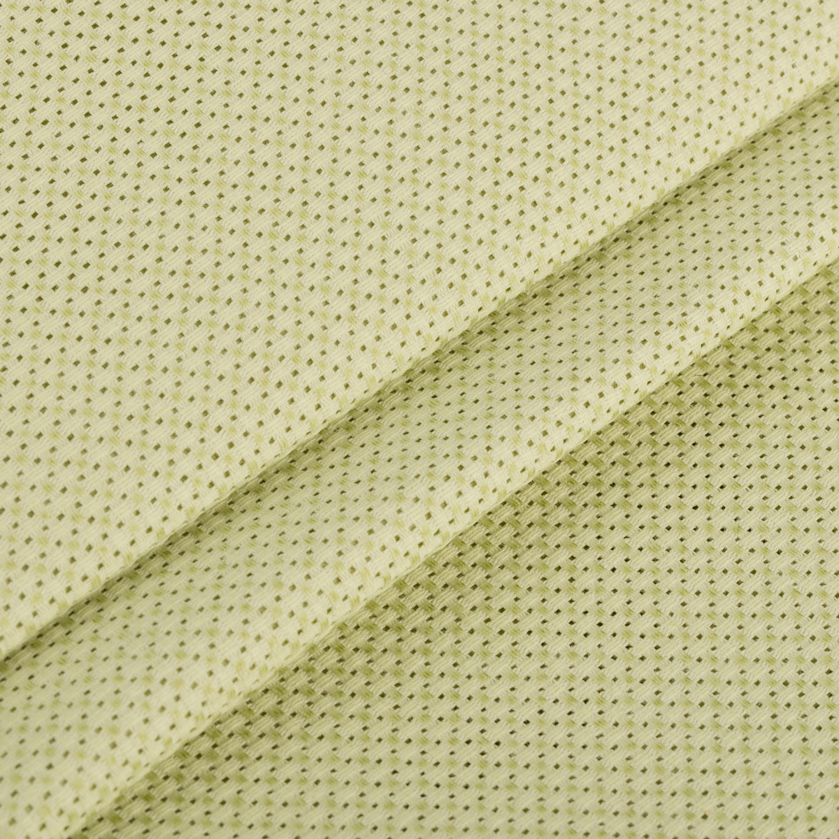 Канва K04 «Gamma» Aida №14, 100% хлопок 30x40 см, цв.св. оливковый