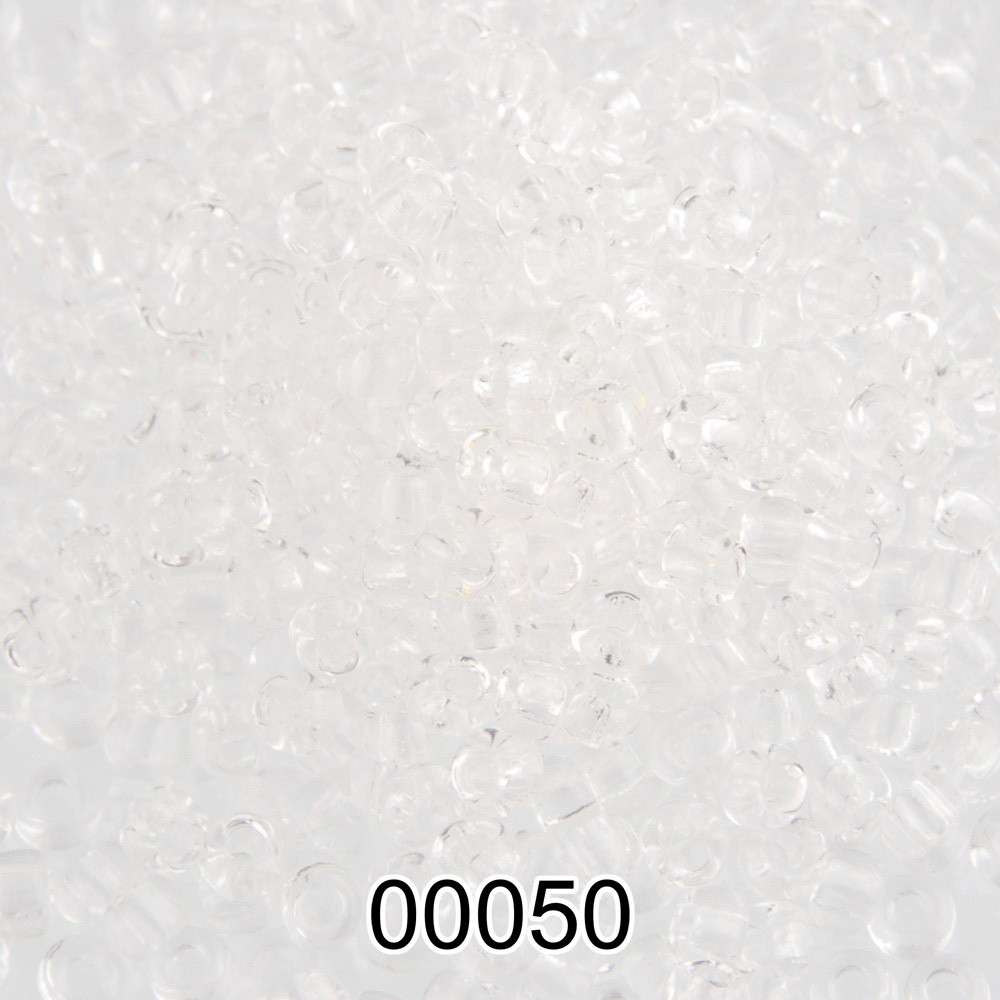 Бисер «Preciosa Ornela»  500 г, 311-19001-10/0-00050 прозрачный