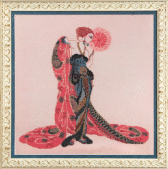 Набор для вышивания бисером Чаривна Мить Б-647"Серебряный век"37*37 см