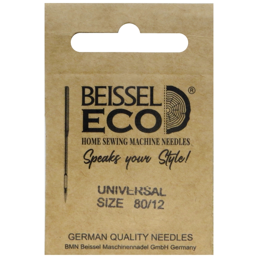 Иглы д/бытовых швейных машин Универсальные (Universal),10 шт, № 80, 130-705 H/крафт, BEISSEL Иглы д/бытовых швейных машин Универсальные (Universal),10 шт, № 80, 130-705 H/крафт, BEISSEL