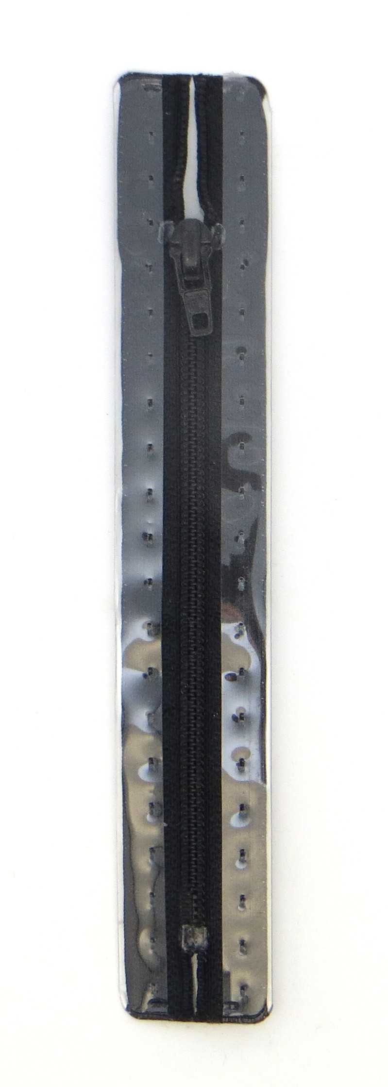 Молнии пластиковые, неразъемные, Цвет: 000 15см