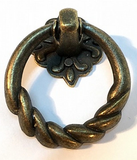 Ручки декоративные металлические «Hemline Hobby» 11.106, 50х34 мм. 2 шт, бронза