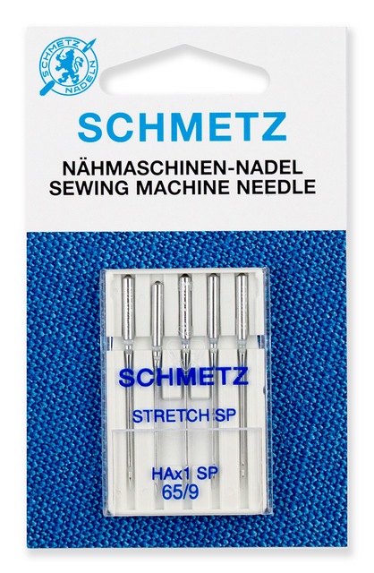 Иглы супер стрейч  130/705 HA х1 SP №65/9, 5 шт. Schmetz 1604100068 Иглы супер стрейч  130/705 HA х1 SP №65/9, 5 шт. Schmetz 1604100068
