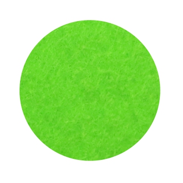 Фетр декоративный мягкий в рулоне 1,00 мм; 112 см х 50 м/ A 29 (неоновый зеленый)