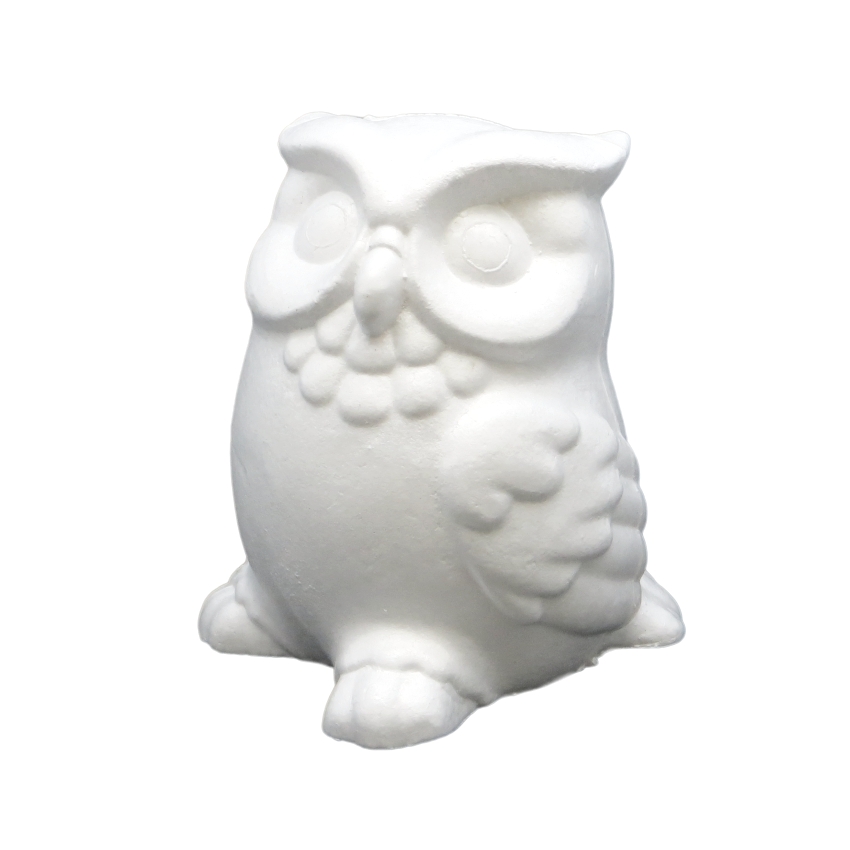 Форма из пенопласта СОВЕНОК (неокр.) 12,5 см