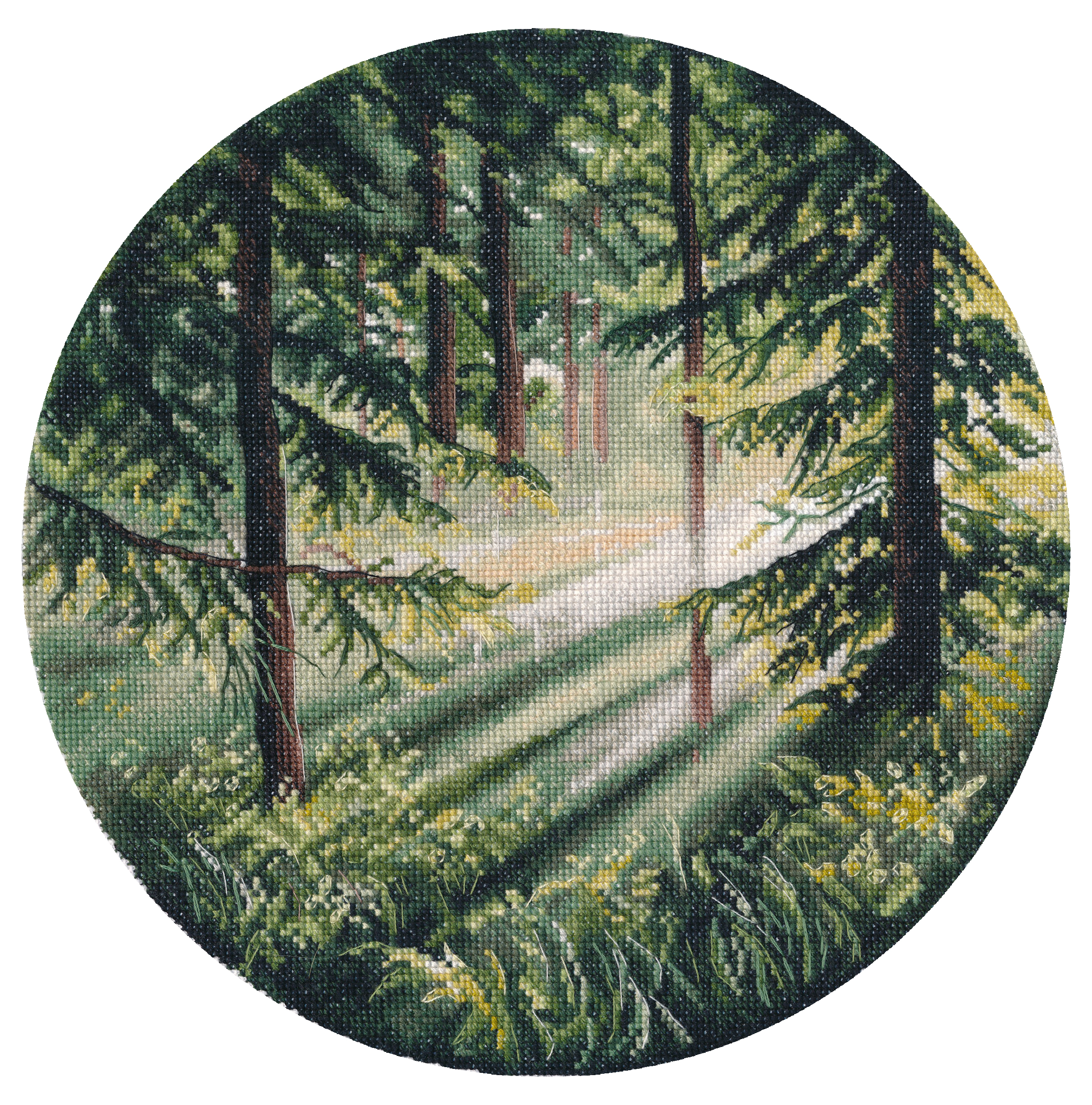 Набор для вышивания «Овен»1730 Игра света  25×25 см