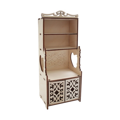 Деревянная заготовка "Астра" L-504 сервант, 19*8*6 см, 