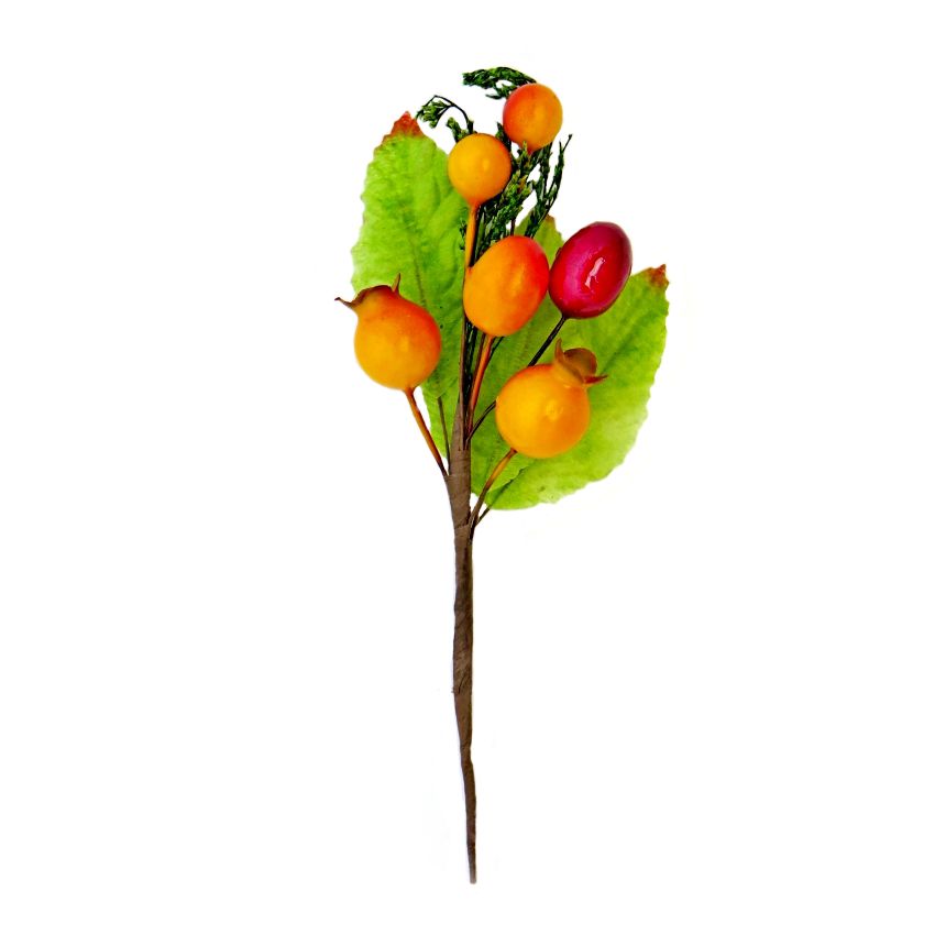 Декоративный букетик "Рукоделие" Ягодное ассорти, DKB137