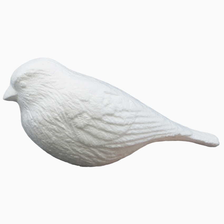 Форма из пенопласта ПТИЧКА (синица,воробей,снегирь) 7 х 14 см