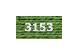 мулине "Gamma"  х/б 24 x 8 м 3153, св.зеленый