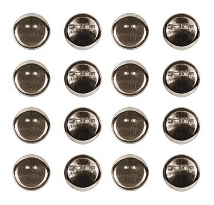 Булавка стальная "Zlatka" DC-203/5-03, d=3.6 см, 5 шт/ упак, №03 под черный никель