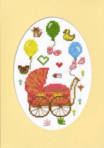 С рождением дочурки, открытка, серия "Детская"