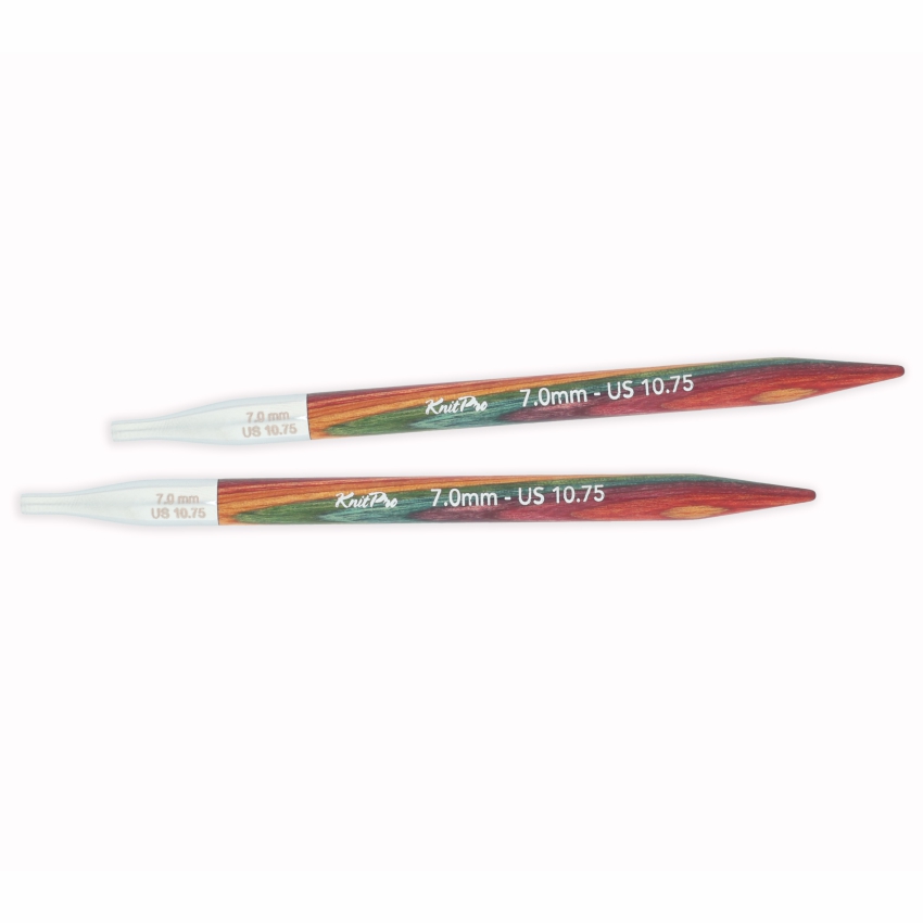 Спицы деревянные съемные для тросика 35-126 см Symfonie2 KnitPro, 7.00 мм 55310