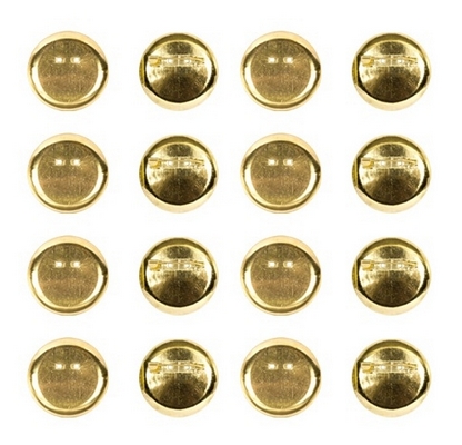 Булавка стальная "Zlatka" DC-202/5-01, d=3.0 см, 5 шт/упак, №01 под золото