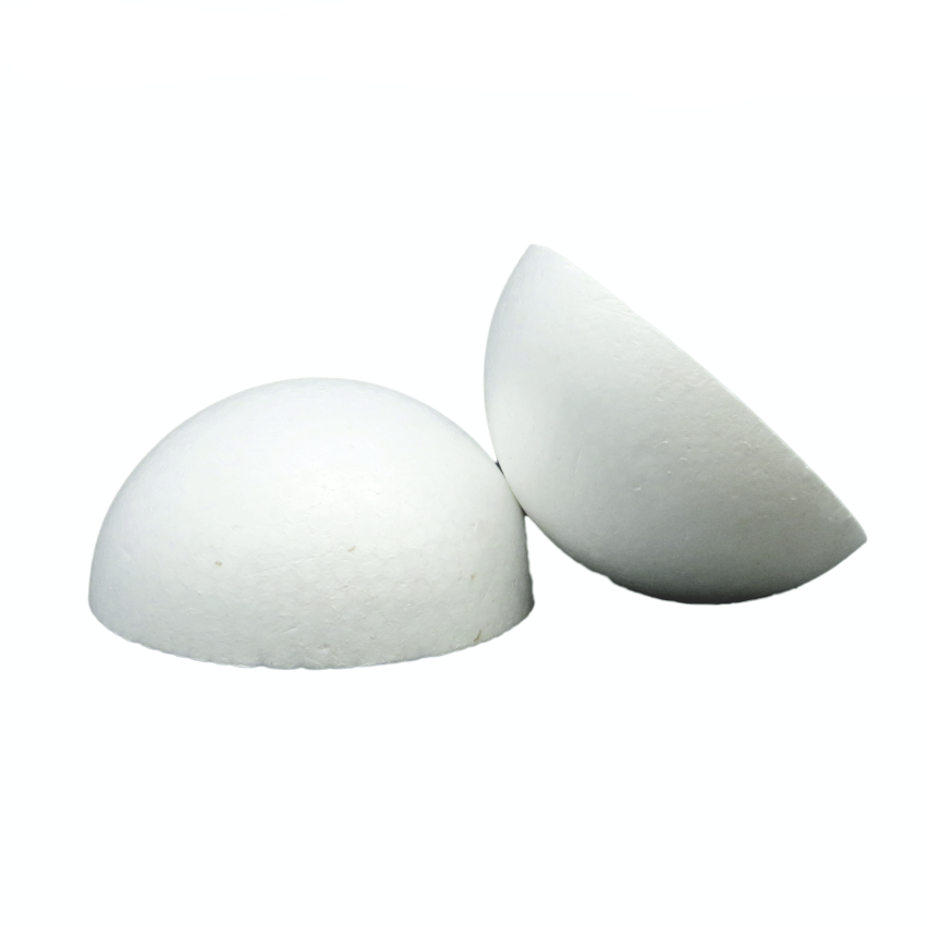 Форма из пенопласта ПОЛУСФЕРА D-10 (2 шт.в еврослоте)