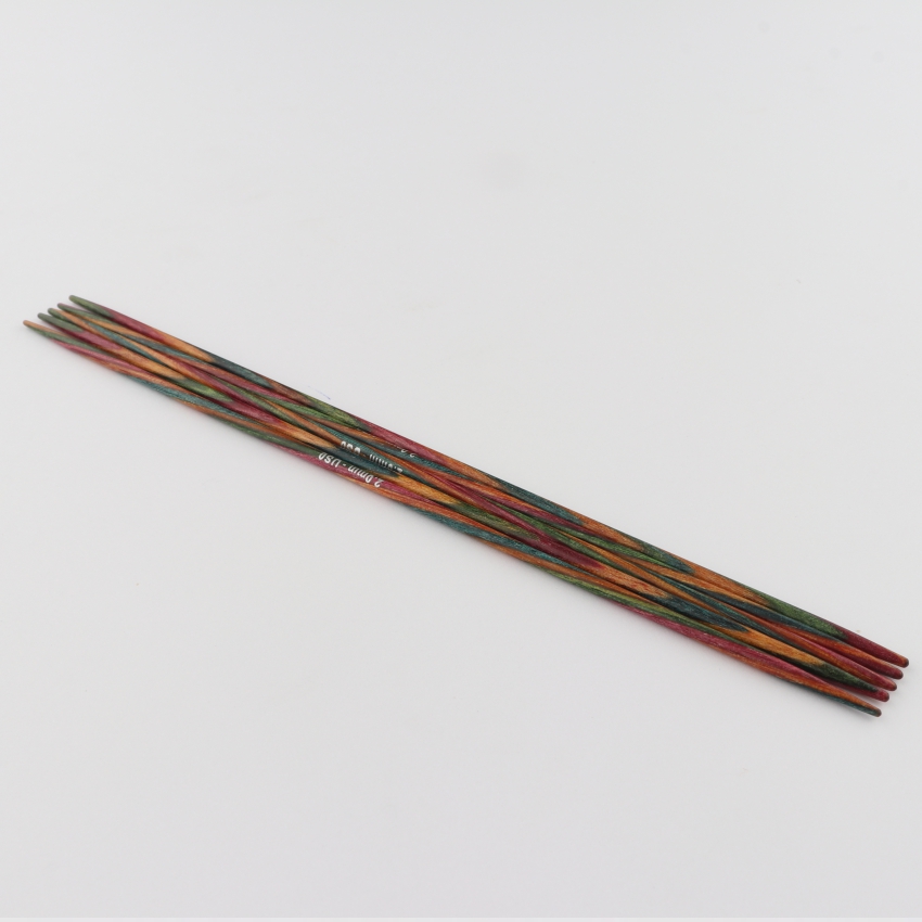 Спицы деревянные носочные Symfonie KnitPro, 10 см, 2.00 мм 20125