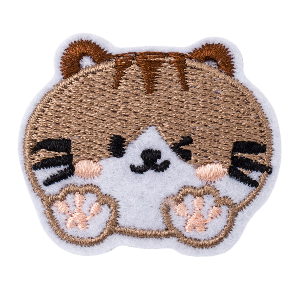 Термоаппликация Hobby&Pro 'Забавный котёнок' 3,3*4см QYE-064