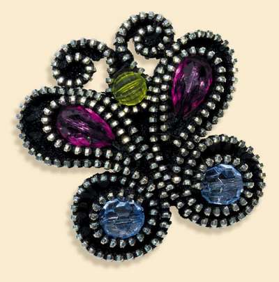 Набор для рукоделия «Сотвори Сама» 1297АС Брошь. Бабочка