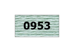 мулине "Gamma"  х/б 24 x 8 м 0953, св.мята