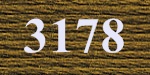 мулине "Gamma"  х/б 24 x 8 м 3178, т.горчичный