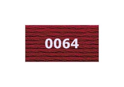 мулине "Gamma"  х/б 24 x 8 м 0064, т.красный