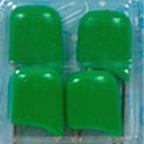 Булавки английские с безопасным замком "Gamma" BUK-004 4шт №08 зеленый