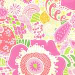 Бумага "Восточные цветы" 31х31см, 25 листов